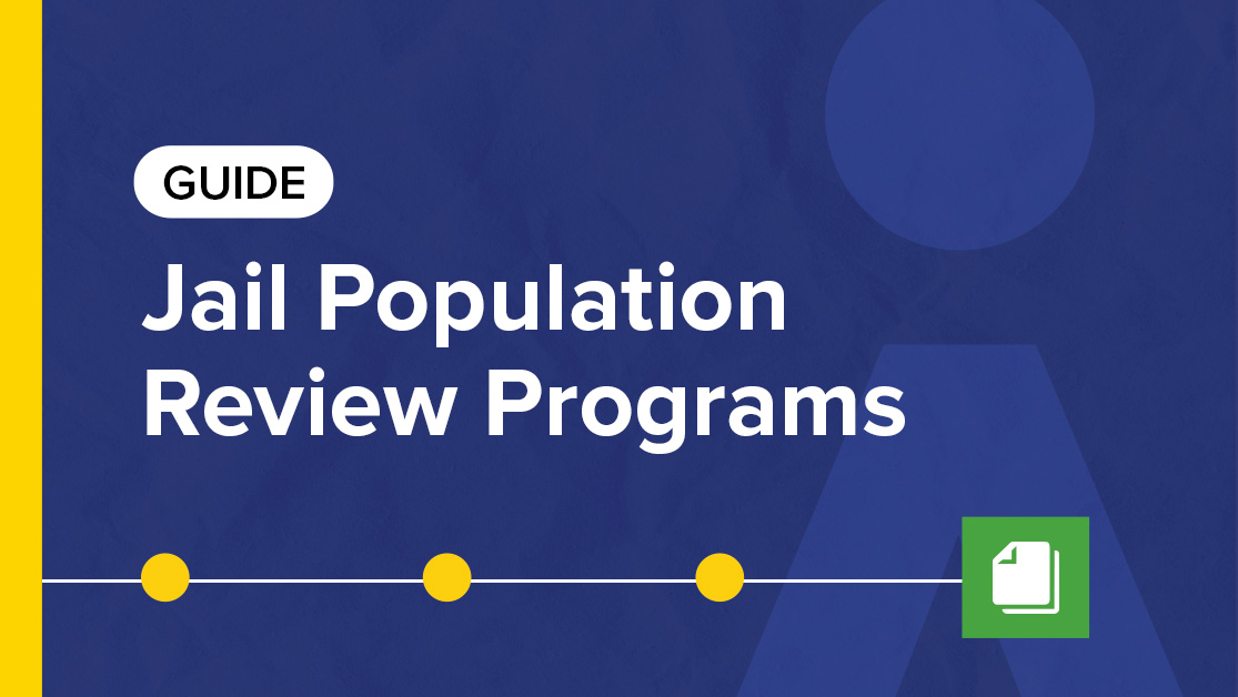 Guide to Jail Population Review Progr...