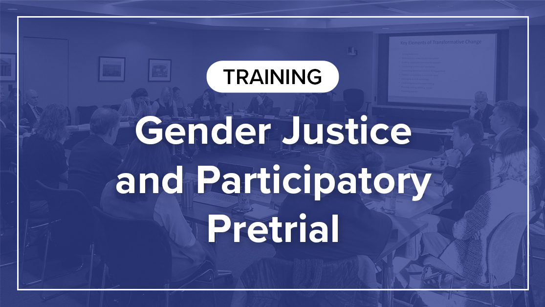 Gender Justice and Participatory Pret...